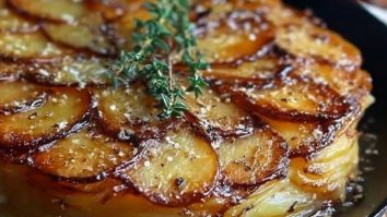 Crispy Balsamic Potato Torte