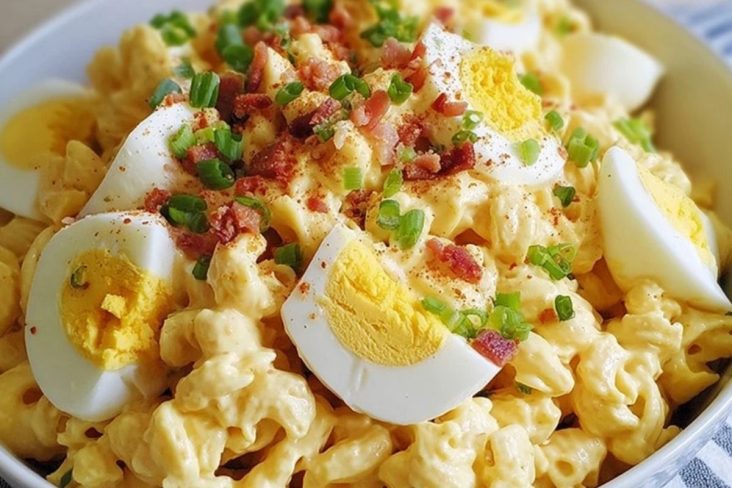 Deviled Egg Pasta Salad Recipe