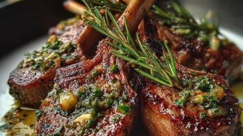 Garlic Butter Lamb Chops