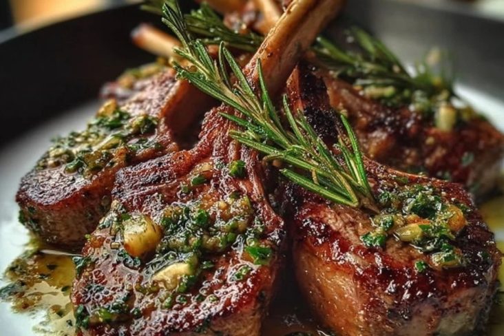 Garlic Butter Lamb Chops