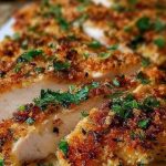 Garlic Parmesan Crusted Chicken