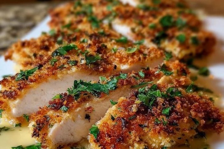 Garlic Parmesan Crusted Chicken