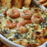 Irresistible Shrimp, Crab & Spinach Dip