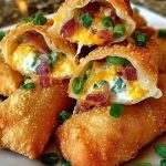 Jalapeno Popper Egg Rolls
