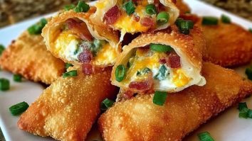 Jalapeno Popper Egg Rolls