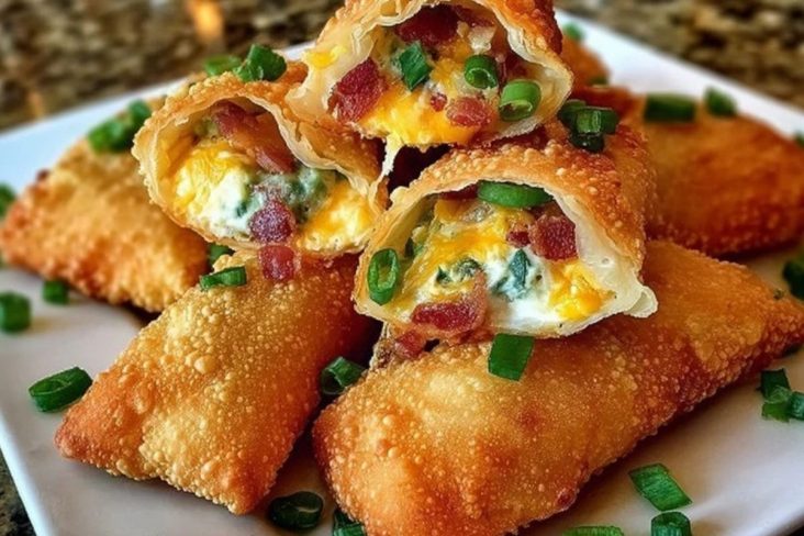 Jalapeno Popper Egg Rolls