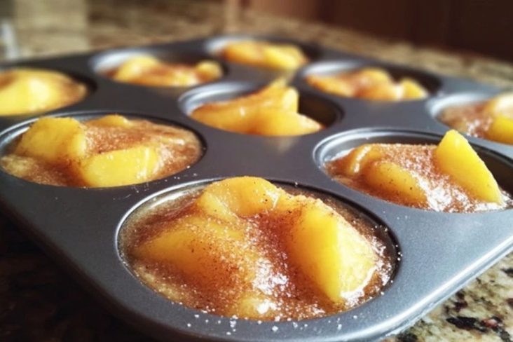 Mini Peach Cobbler