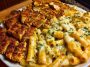 Spicy Cajun Chicken Rigatoni in Creamy Mozzarella Alfredo
