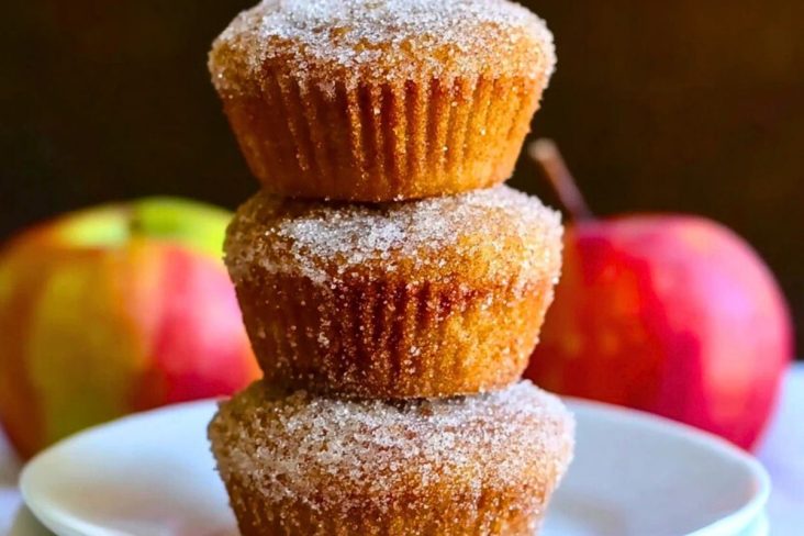 Apple Cider Donut Muffins