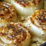 Baked Onions with Asiago Cheese