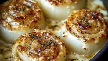 Baked Onions with Asiago Cheese