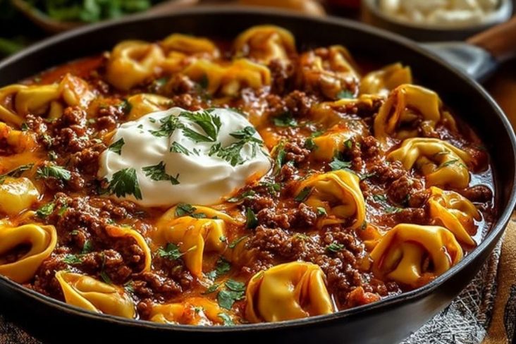 Beef Enchilada Tortellini