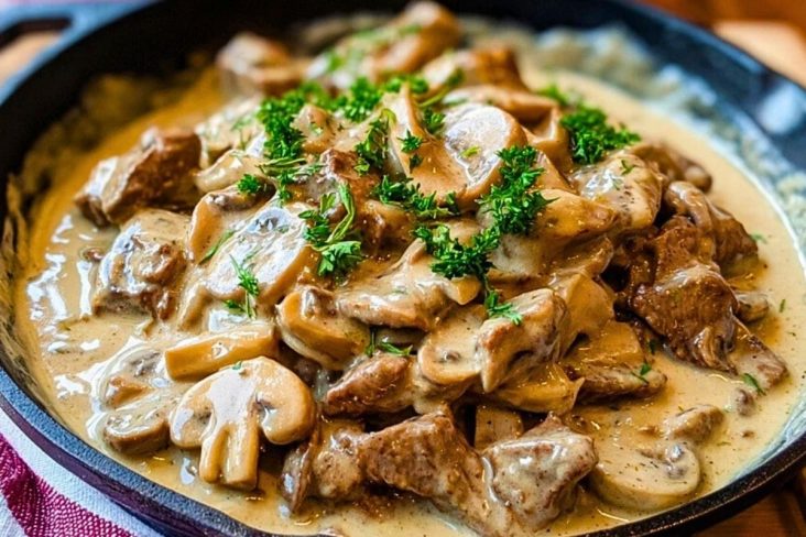 Beef Stroganoff