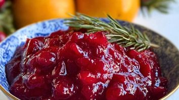 Blood Orange Cranberry Sauce