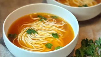 Brodo di Pollo – Italian Noodle Soup