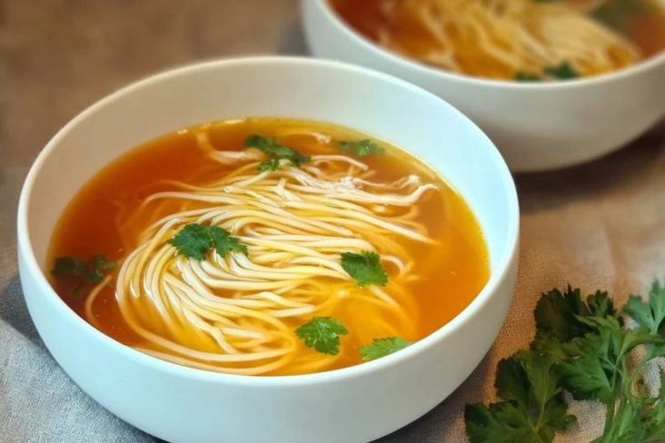 Brodo di Pollo – Italian Noodle Soup