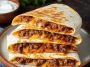 Cheesy Ground Beef Quesadillas