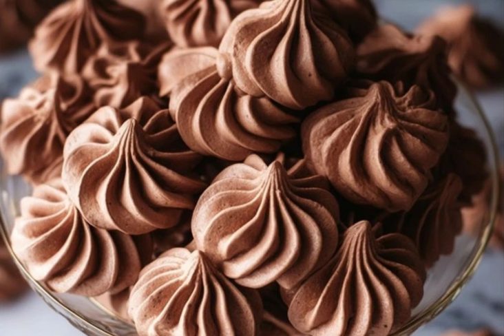Chocolate Meringue Cookies
