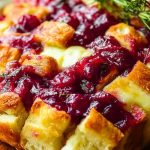 Cranberry Brie Pull-Apart Bread