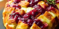 Cranberry Brie Pull-Apart Bread