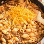 Creamy Beef and Shells