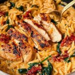 Creamy Sun-Dried Tomato Chicken Orzo