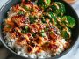 Delicious Sticky Chicken Rice Bowls
