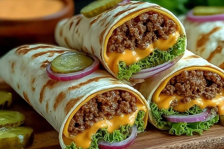Easy Big Mac Wrap