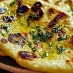 Easy Garlic Naan Bread