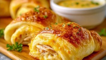 Flaky Cheesy Roll-Ups That Disappear Before They Cool