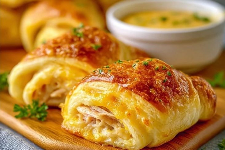 Flaky Cheesy Roll-Ups That Disappear Before They Cool
