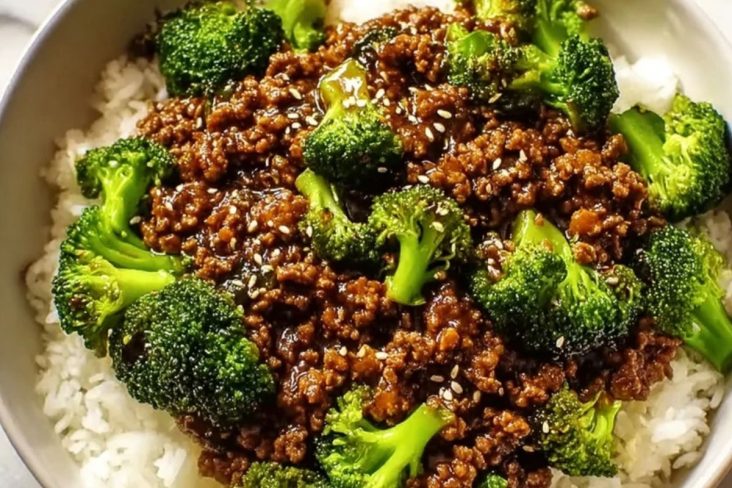 Ground Beef and Broccoli
