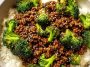 Ground Beef and Broccoli