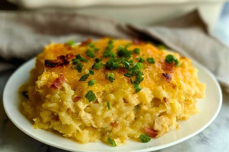 Mamaw's Chicken and Rice Casserole