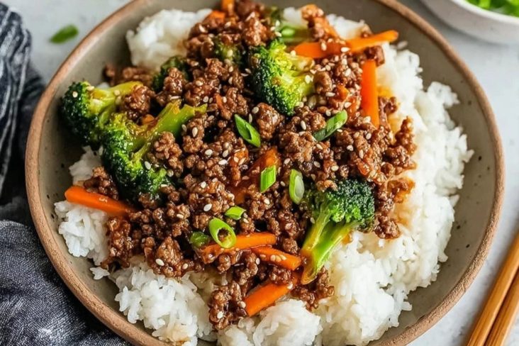 Meal Prep Ground Beef Teriyaki