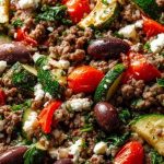 Mediterranean Ground Beef Stir-Fry