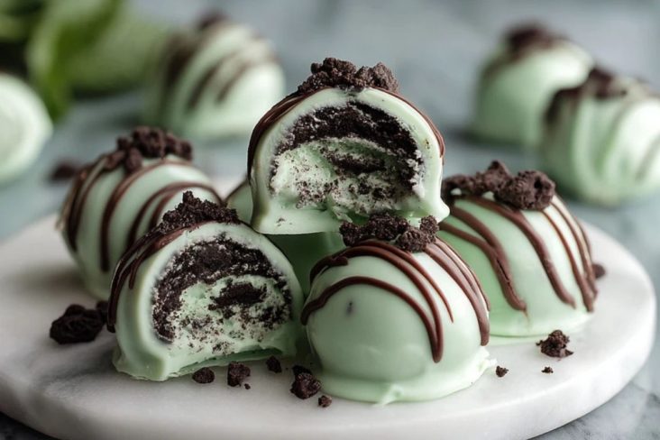 Mint Oreo Truffles