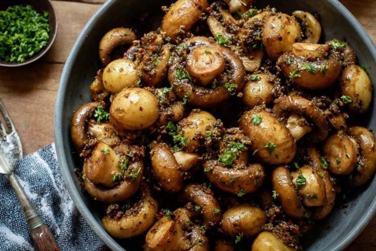 Perfected Cowboy Mushrooms