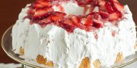 Strawberry Angel Cake