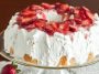 Strawberry Angel Cake