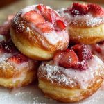Strawberry Donut Rolls