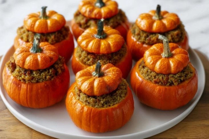Stuffed Mini Pumpkins