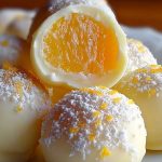 White Chocolate Orange Creamsicle Truffles
