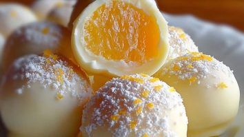 White Chocolate Orange Creamsicle Truffles