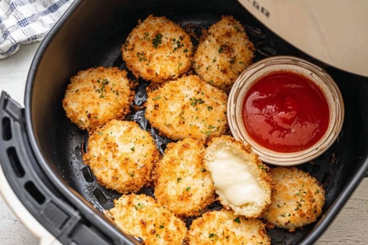 Air Fried Babybel Cheese