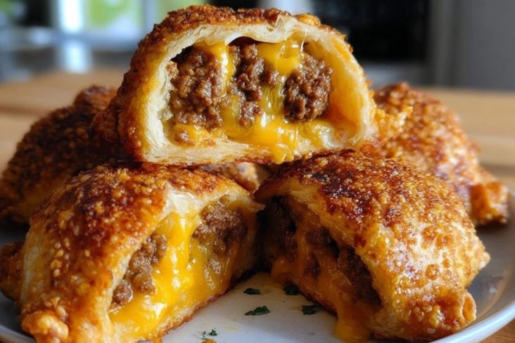 Air Fryer Cheesy Taco Bombs