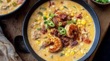 Blackened Shrimp Corn Chowder