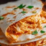 Buffalo Chicken Quesadillas