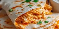 Buffalo Chicken Quesadillas