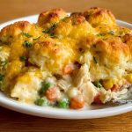 Chicken Cobbler Dinner Casserole